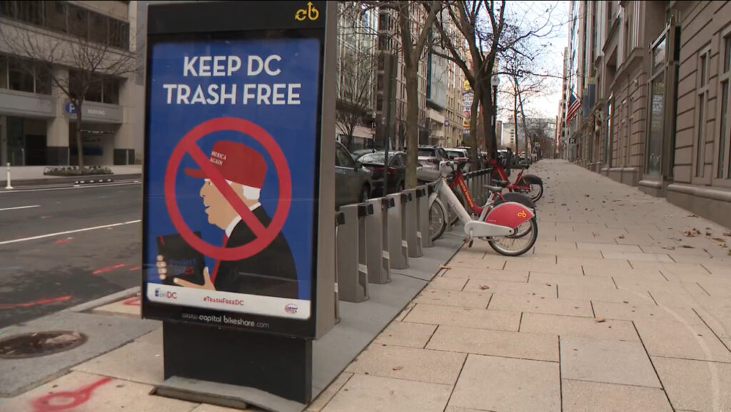 DC Department of Transportation Scrambles After Outrage Over “Keep DC Trash Free” Transit Ads in Washington DC Liken Trump Supporters to Garbage | The Gateway Pundit